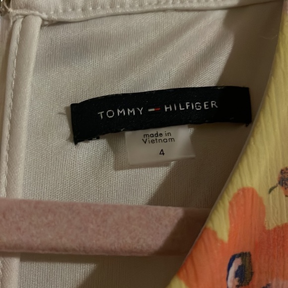 Tommy Hilfiger Yellow Floral Dress - Picture 2 of 3